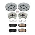 thumbnail image 2 of PowerStop Front Stock Replacement Brake Pad and Rotor Kit with Calipers Fits: CHEVROLET SAAB Select Models KCOE3031, 2 of 5
