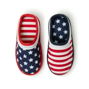Dearfoams Kids Kids Stars and Stripes Clog slippers