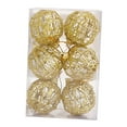 thumbnail image 2 of Juego de adornos de bolas de Navidad, adornos para de Navidad, colgantes decorativos, decoración navideña para fiestas, aniversarios, bodas, 5 centímetros, 2 of 8
