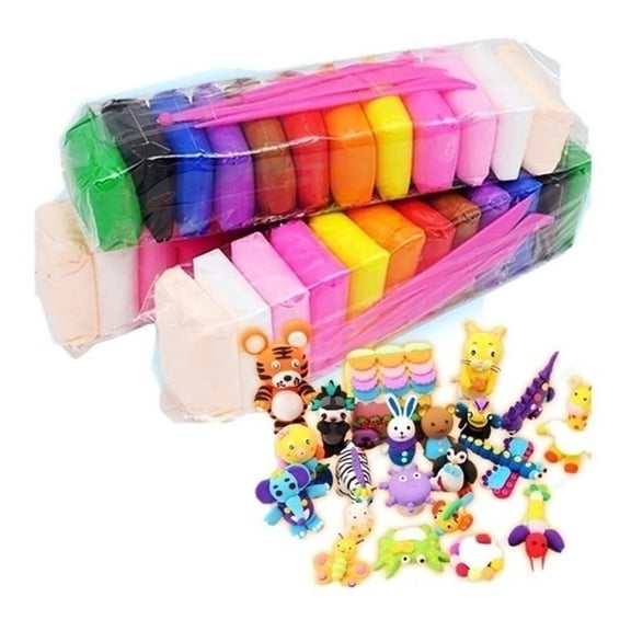 Foamy Moldeable Para Manualidades 24 Pz Plastilina Antiestre