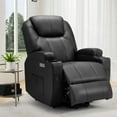 thumbnail image 2 of YODOLLA Power Lift Recliner Chair for Elderly, Electric Lift Chair Sofa with Side Pockets, USB & Type-C Ports, Black,PU Leather, 2 of 7