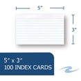 thumbnail image 2 of Roaring Spring PaperTrail Ruled Index Cards, 2 of 3
