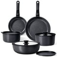 thumbnail image 1 of Gipp 11 Pcs Ceramic Nonstick Cookware Sets,Pots and Pans Set Non Stick with Removable Handle, Oven Safe to 500°F, Induction Cookware, Stackable RV Kitchen Cooking Set, 1 of 10