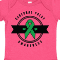 thumbnail image 4 of Inktastic Cerebral Palsy Awareness with Green Ribbon and Banner Boys or Girls Baby Bodysuit, 4 of 5