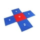 thumbnail image 5 of Tapete de salto para niños, tapete de juego con forma de cruz, ideal para la coordinación ojo-mano, regalo para niños Tela de oxford, 5 of 9