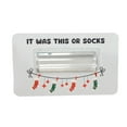 thumbnail image 2 of Christmas Decor Event & Party Funny Christmas Holder Clip For Wallet Santa Bill Card Holder With Message Card Fun Stocking Stuffer For Friends & Family Party Balloon, 2 of 5