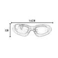 thumbnail image 2 of BLEEUS Swimming Goggles Anti-fog Swim Pool Eyewear Hd Glasses for Swimmers Swimming Essentials (Grey), 2 of 8