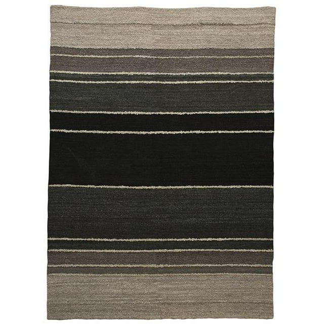 Due Process Stable Trading Flatweave Knotted Band Area Rug, 5 x 8 ft.