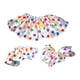 thumbnail image 1 of Conjunto de puños de cuello de payaso, fácil de usar, accesorio fotográfico para fiesta, disfraz de Halloween para festival Puntos de colores, 1 of 8