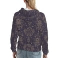 thumbnail image 7 of Honeii Golden Bumblebee Pattern Womens Oversized Hoodies Long Sleeve Sweatshirts Pullover Fall Outfits with Pocket-Large, 7 of 7