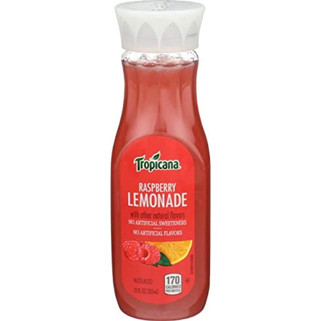Tropicana, Lemonade Raspberry, 12 Ounce