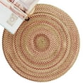 thumbnail image 6 of "Capel American Heritage Braided Area Rug 5' Round Harvest Gold | Traditional Indoor Rug for Living Room", 6 of 6