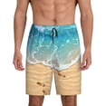 thumbnail image 1 of Fotbe Tropical Beach With Starfish Pantalones Cortos de Pijama para Hombre, Ropa de Dormir, Pantalones de Pijama Cortos para Hombre-XX-Large, 1 of 6
