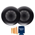 thumbnail image 2 of Fusion 3 Pairs EL-F651B 6.5" Marine Speakers with Black Classic Grills, 2 of 6
