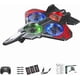 thumbnail image 1 of Avión de combate de espuma con control remoto y luces LED de 360°, avión de combate acrobático RC, avión de juguete con flotador automático, chorros de caída, avión de control remoto., 1 of 1