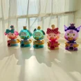 thumbnail image 3 of Sanrio Dharma Egg Twisting Machine Blind Box Melody Kuromi Cinnamoroll Anime figurita Kawaii Model Toys Action Birthday Gift Toy1131, 3 of 5