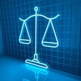 thumbnail image 3 of Glowneon Lawyer Equity Neon Sign, Long-lasting Lights Wall Decor, 3 of 4