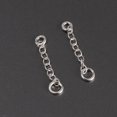 thumbnail image 4 of Abbracc 2pcs Extension Chaîne Bijoux Rallonge Queue Lien Résultats 925 Sterling - 1-15mm, 4 of 9
