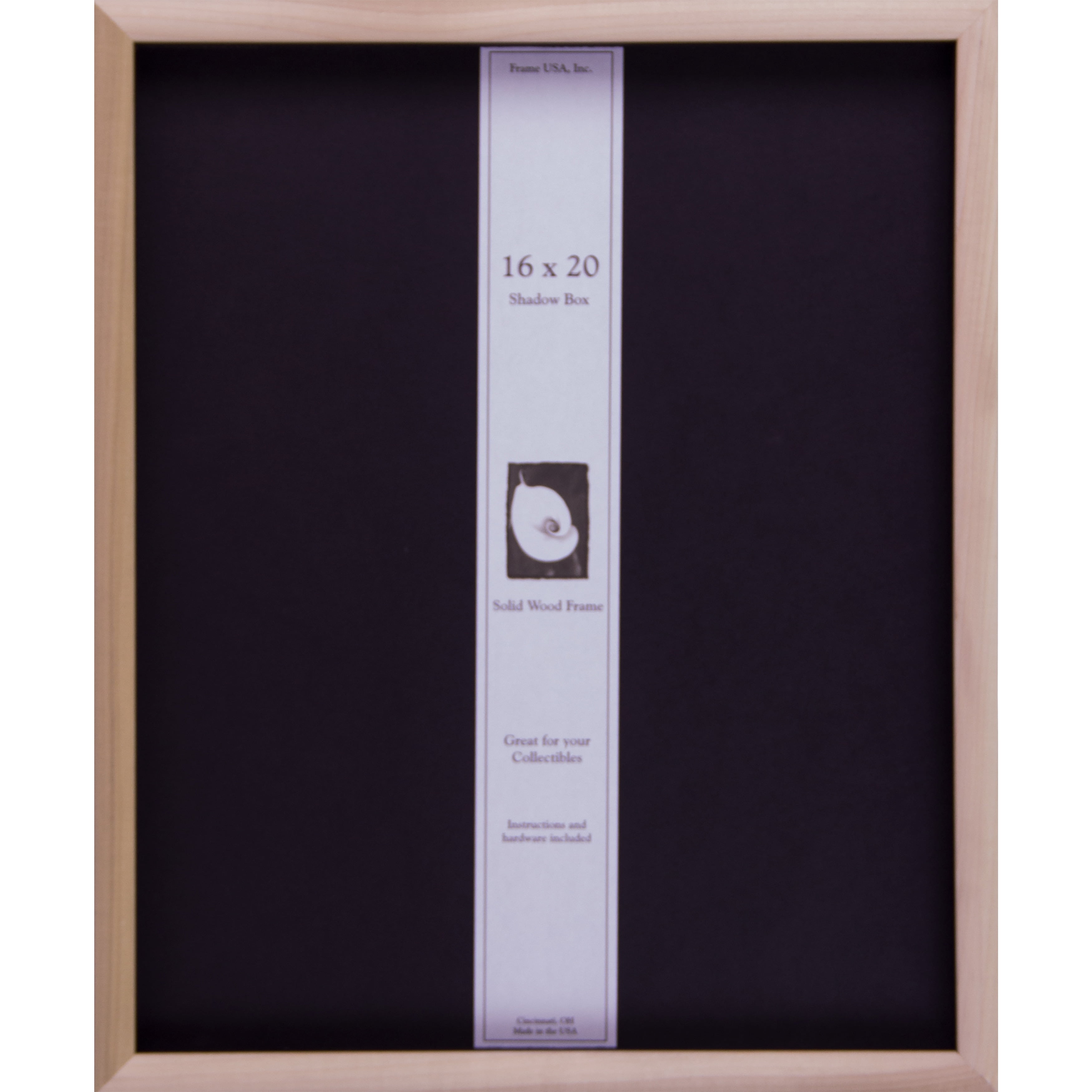 Frame USA 16x20 Unfinished DIY Shadow Box Elite Frame