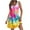 Z1#C, variant on ICHUANYI Women's V Neck Sleeveless Loose Tank Dresses T-Shirts Dress Casual Summer Boho Beach Dress With Pockets
