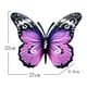 thumbnail image 2 of La Pared Al Aire Libre Metal Hierro Mariposa Jardín Decoraciones Reutilizable Colgante De Pared Mariposa Para Interior Al Aire Libre matsuzay HA042876-03, 2 of 6