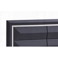 thumbnail image 3 of Liverpool G01600B-KB King Bed: Modern Bevel Panel Headboard, Storage Drawers, 3 of 6