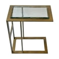 thumbnail image 4 of Carolina Castella C-End Table in Antique Brass, 4 of 8