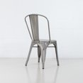 thumbnail image 5 of Chaise Latérale Empilable Moderne en Acier Rochelle - Qualité Contractuelle (Ensemble de 4), 5 of 5