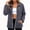 Gray, variant on CBASIHI Womens Polar Fleece Jackets with Pockets- Lightweight Long Sleeve Stand Collar Fall Casual Loose Fit Zip Up Coats Khaki Size S