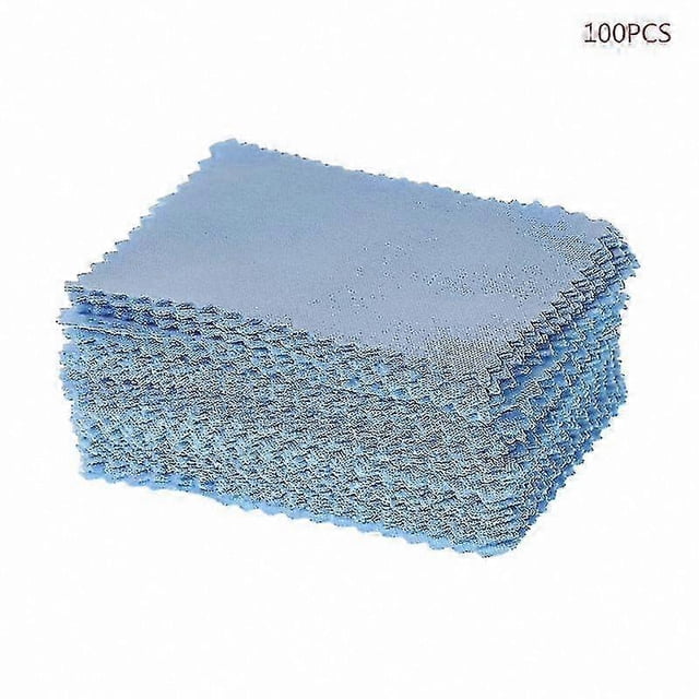 100-Pack Non-Woven Lens Cleaning Wipes for Glasses and Lenses Portable Dust Remover Cloths