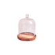 thumbnail image 1 of Capelo de cristal tamaño grande con base de madera, 1 of 8