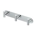 thumbnail image 1 of Gatco 1292 Latitude II Crochet de Décoration Moderne, Triple, Chrome, 1 of 1