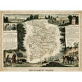 thumbnail image 2 of Levasseur, Victor 14x12 White Modern Wood Framed Museum Art Print Titled - Atlas Nationale Illustre II, 2 of 4