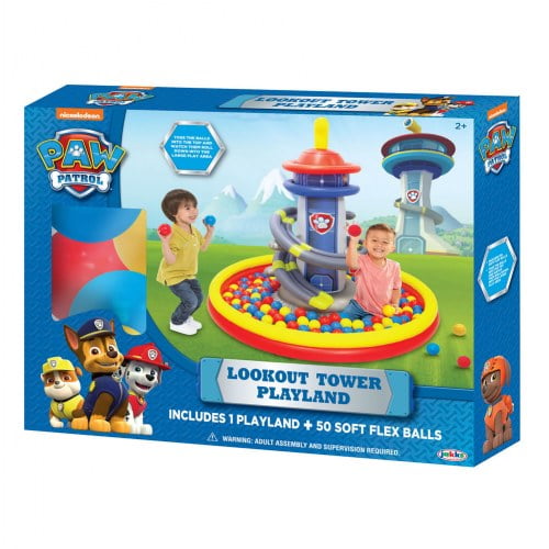 paw patrol tower ball pit