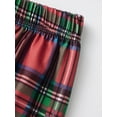 thumbnail image 3 of Christmas Family Pajamas Long Sleeve Tree Print Tops Plaid Pants, 3 of 9