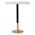 thumbnail image 1 of Elegant Decor Table de Pub Ronan 31,5 Pouces en Blanc, 1 of 7