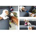 thumbnail image 4 of Juguete de peluche chirriante para perros medianos y grandes, 3 en 1 (cabeza rellena chirriante, cuerpo de goma y cola de papel arrugado) Juguetes duraderos para masticar para perros Juguetes, 4 of 5