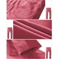 thumbnail image 5 of Pantalones Match Hombre Slim Ajustado con Frente Plano Casual Rosa Talla 40, 5 of 5