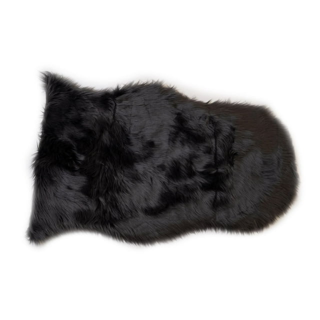 Gouchee Home Edinburgh Premium Plush Faux Fur Large Fluffy Area Rug 2' 5" x 3' 5"