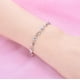 thumbnail image 2 of Pulsera de amor de cristal de plata pura S925 para mujer, pulsera de diseño de nicho de lujo ligero, 2 of 6