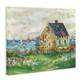 thumbnail image 4 of Stupell Industries Buoy Covered Boat House Landscape & Nature Painting Wrapped Canvas Art Print Wall Art, 30 x 24, 4 of 8