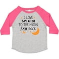 thumbnail image 3 of Inktastic I Love My Gigi to the Moon and Back Boys or Girls Toddler T-Shirt, 3 of 5