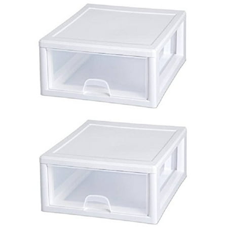 Stackable Storage Drawer Quantity Of 2 Sterilite 23018006 16