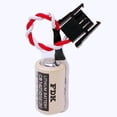 thumbnail image 4 of (2Pcs) CR14250SE 1/2AA 3V for FDK PLC Battery 1747-BA Backup Power Supply, 4 of 5
