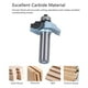 thumbnail image 4 of Broca Para Enrutador De Borde Redondeado, Broca Para Enrutador Redonda Compacta De Carburo Multifuncional Resistente Para Procesamiento De Muebles, 4 of 8