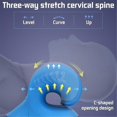 thumbnail image 4 of Neck Shoulder Stretcher Relaxer Cervical Chiropractic Traction Device Pillow For Pain Relief Cervical Spine Neck Alignment Gifts, 4 of 4