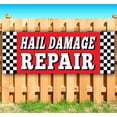 thumbnail image 2 of Hail Damage Repair 13 oz Vinyl Banner With Metal Grommets, 2 of 5