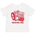 thumbnail image 3 of Inktastic This is How I Roll Tractor Red Boys or Girls Baby T-Shirt, 3 of 5