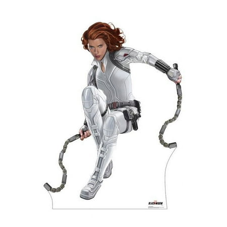 Advanced Graphics 3104 60 x 45 in. Black Widow Cardboard Cutout, Marvel Black Widow