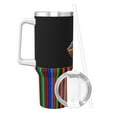 thumbnail image 2 of Bingfone Chameleon Panther On Colored Pencils for 40 Oz Stainless Steel Travel Mug Double Wall Water Coffee Cup for Home,Office, Outdoor Works Great for Ice Drinks and Hot Beverage, 2 of 8